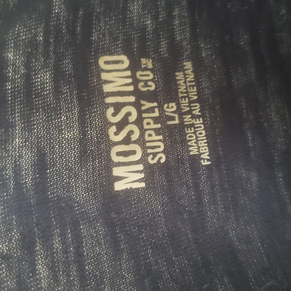 Womans Blue long sleeve dress - Picture 3 of 3